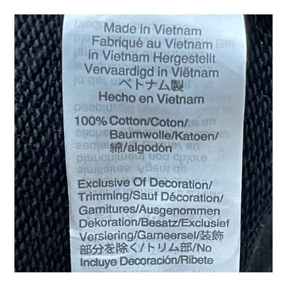 J. Crew Mercantile Plaid Trim, Black Sweater w/ Zipper, 100% Cotton; Women Sm - Picture 8 of 9